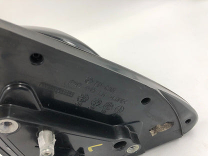 2010-2013 Kia Forte Driver Side View Manual Door Mirror Black OEM C01B30044