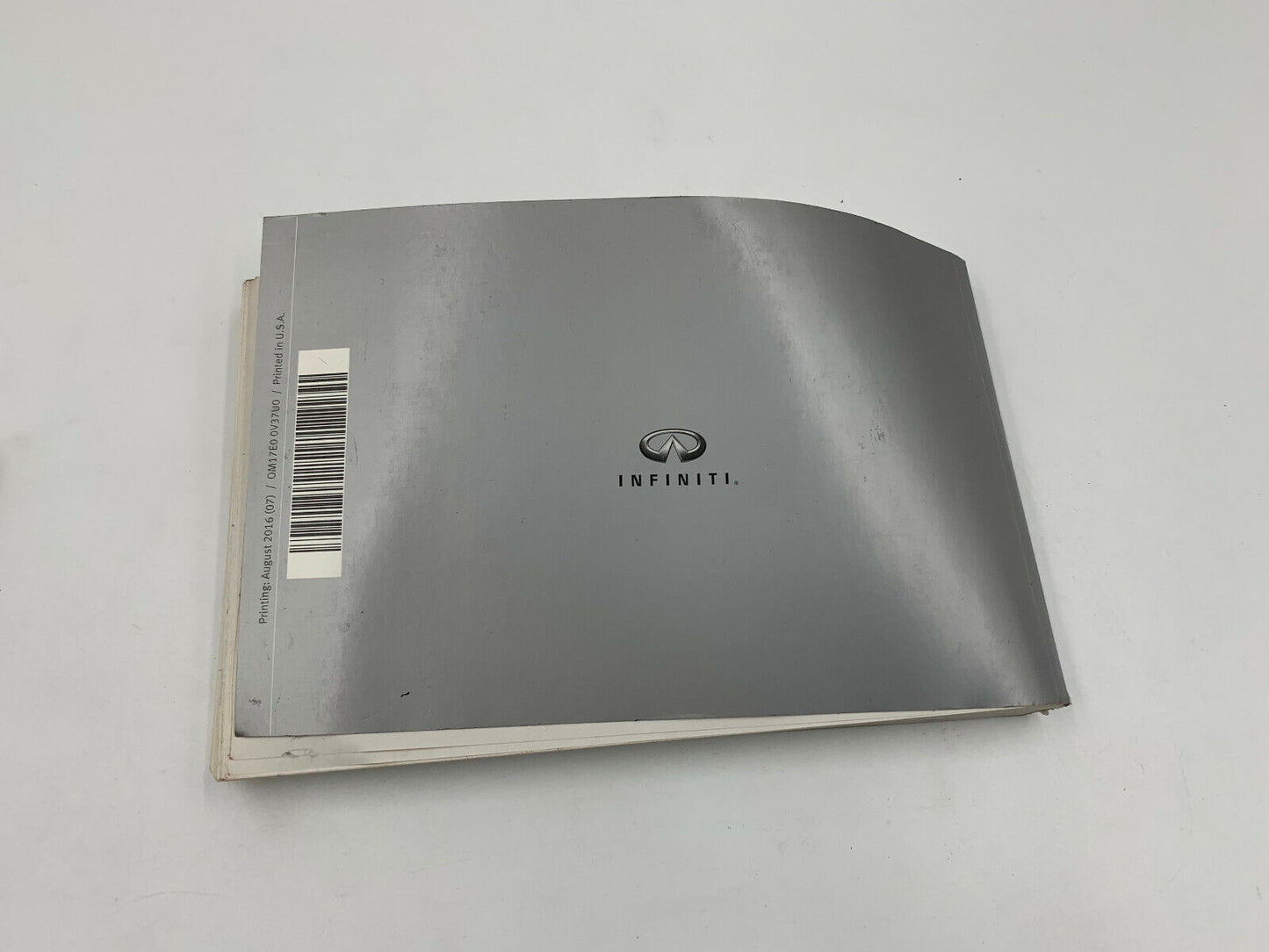 2017 Infiniti Q50 Owners Manual Set with Case OEM C02B55004