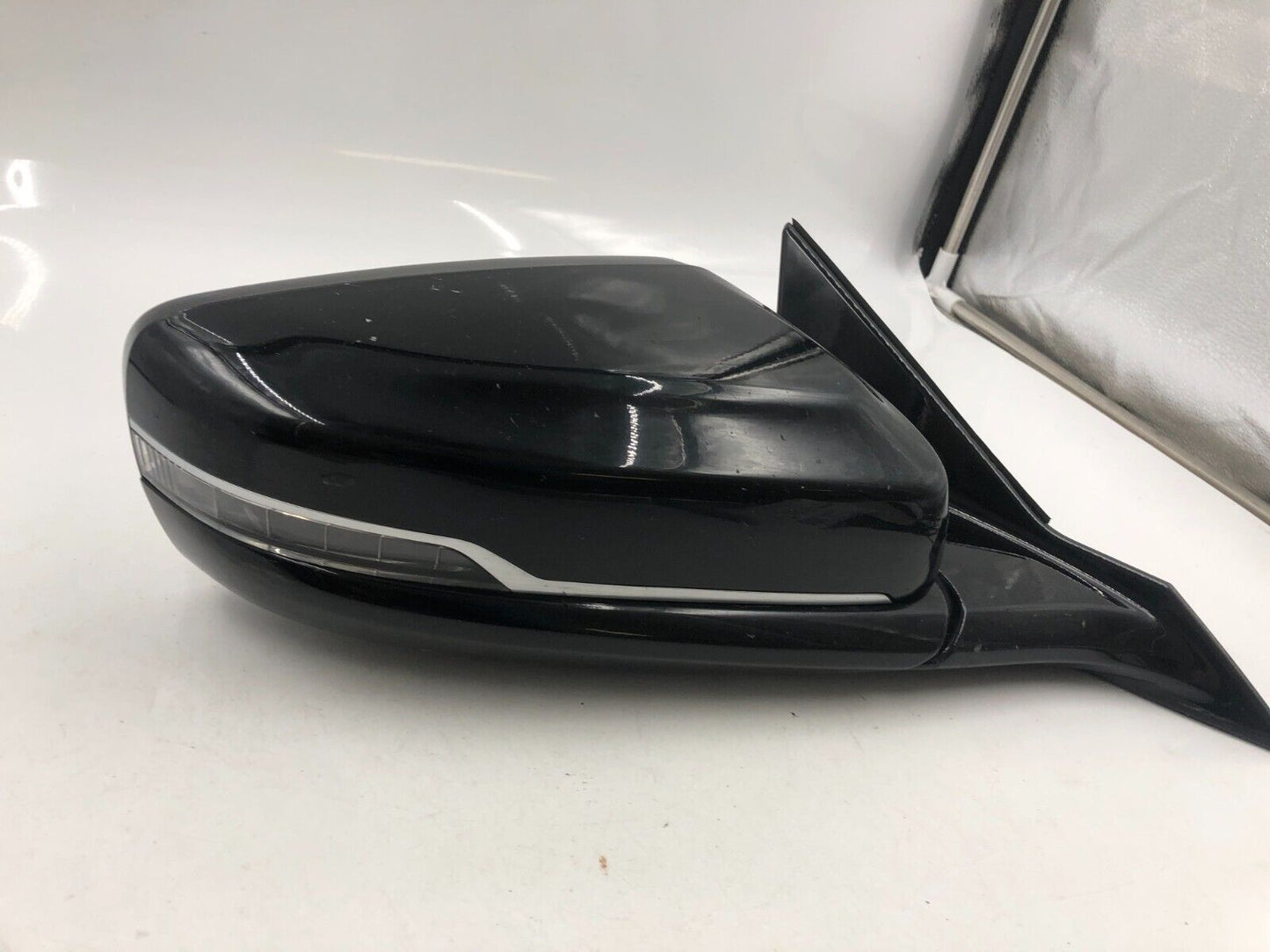 2014 Cadillac CTS Passenger Side View Power Door Mirror Black OEM C01B33051