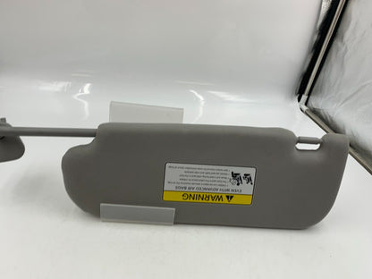 2011-2016 Kia Optima Passenger Sun Visor Sunvisor Gray OEM F02B54057