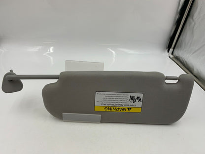 2011-2016 Kia Optima Passenger Sun Visor Sunvisor Gray OEM F02B54057