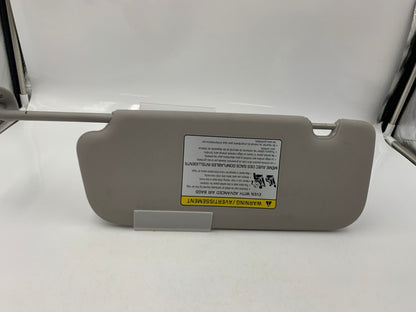 2017-2018 Kia Forte Passenger Sun Visor Sunvisor Gray OEM A03B08026