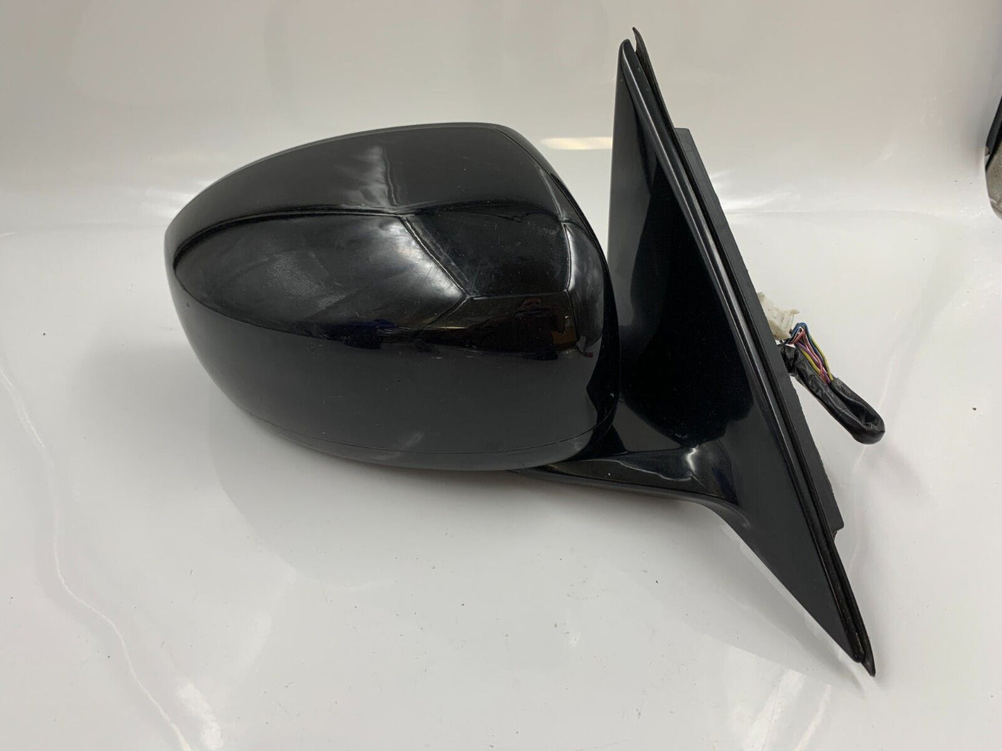 2007-2008 Infiniti G35 Passenger Side View Power Door Mirror Black OEM H01B31046