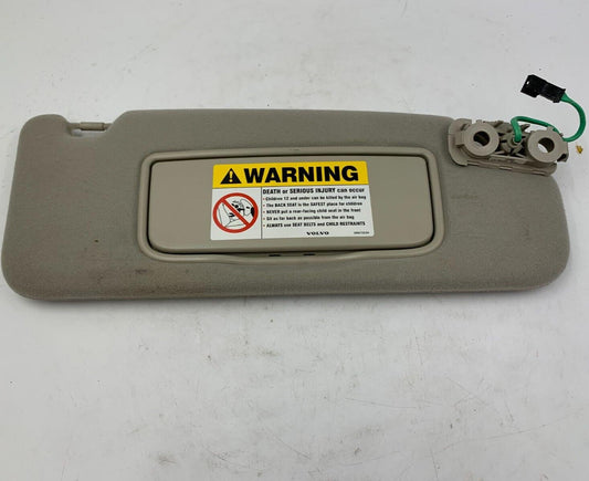 2004-2006 Volvo S40 Passenger Sun Visor Sunvisor Gray Illuminated OEM B01B38027