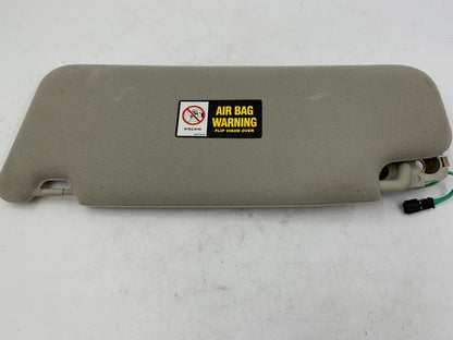 2004-2006 Volvo S40 Passenger Sun Visor Sunvisor Gray Illuminated OEM B01B38027