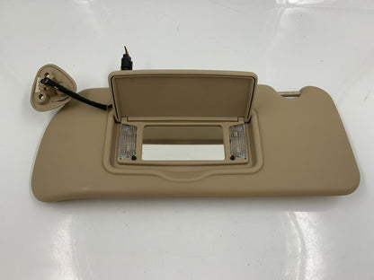 2007-2009 Cadillac SRX Driver Sun Visor Sunvisor Tan Illuminated OEM H01B13019