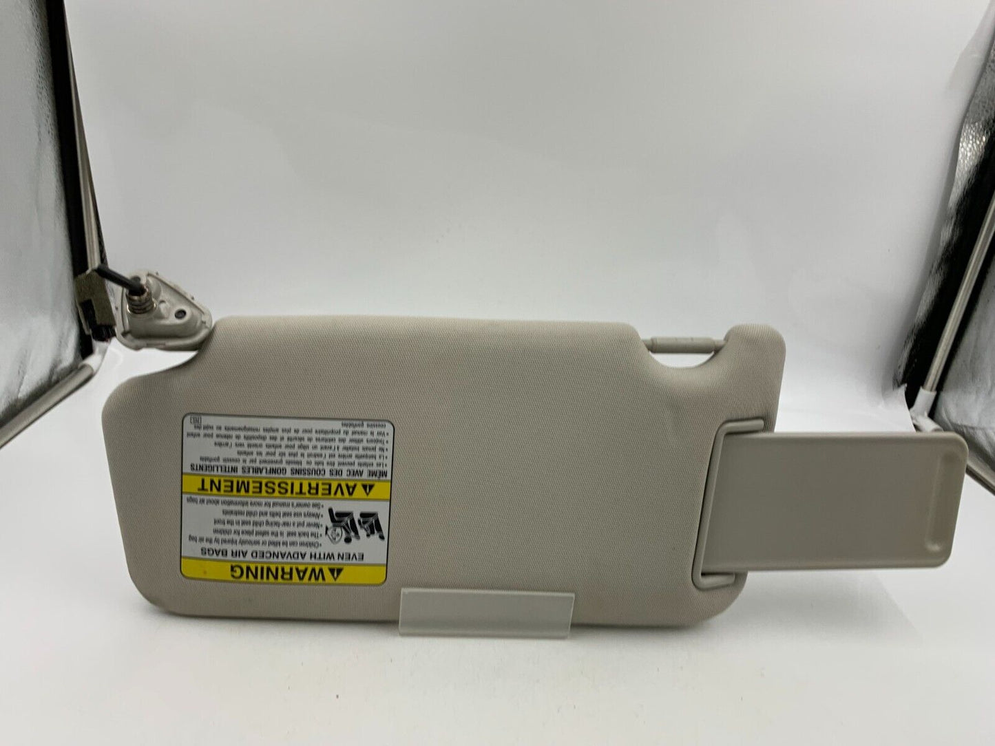 2010-2014 Subaru Legacy Passenger Sun Visor Sunvisor Gray OEM A02B44038