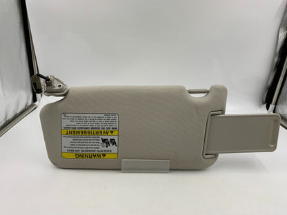 2010-2014 Subaru Legacy Passenger Sun Visor Sunvisor Gray OEM A02B44038