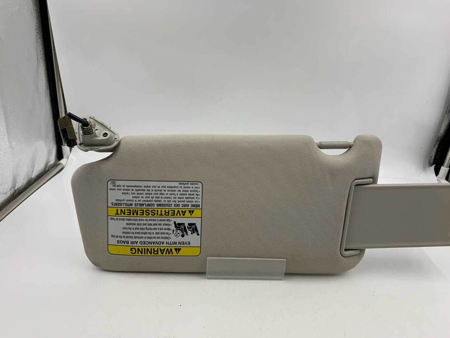 2010-2014 Subaru Legacy Passenger Sun Visor Sunvisor Gray OEM A02B44038