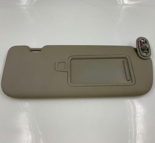 2017-2018 Kia Forte Passenger Sun Visor Sunvisor Gray OEM H01B01018