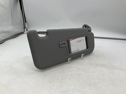 2012-2017 Kia Rio Passenger Sun Visor Sunvisor Gray OEM A02B42024