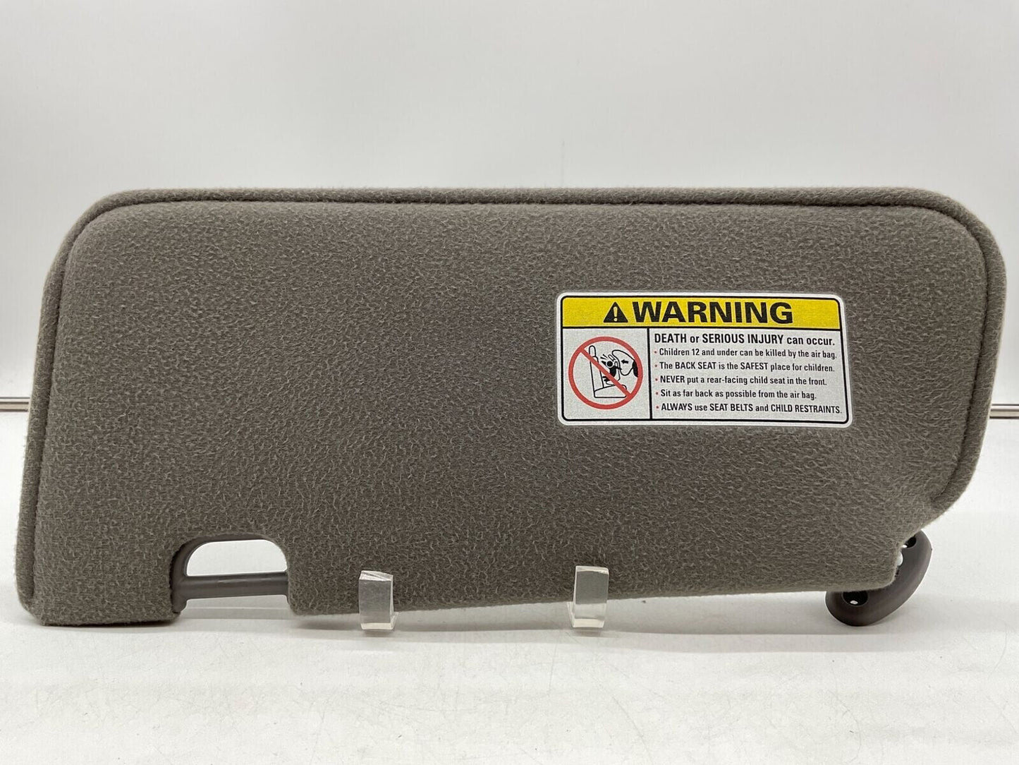 2001-2002 Ford Escape Passenger Sun Visor Sunvisor Gray OEM A02B54044