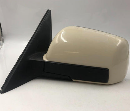 2010-2013 Kia Soul Driver Side View Manual Door Mirror White OEM A01B29065