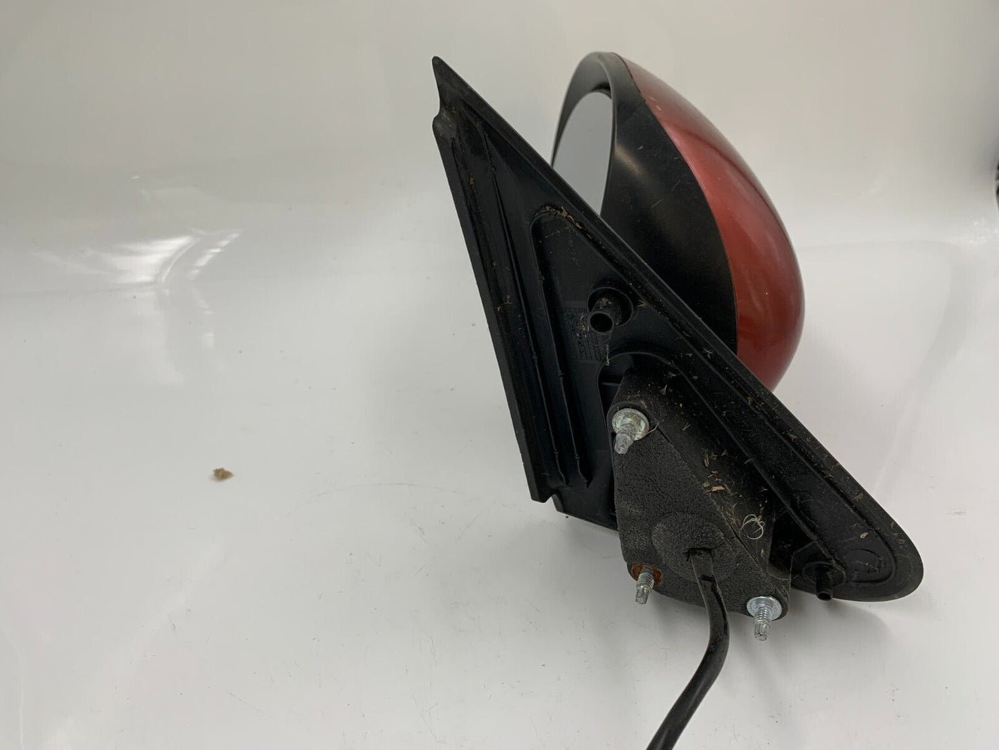 2012-2014 Nissan Versa Driver Side View Power Door Mirror Red OEM C04B12089