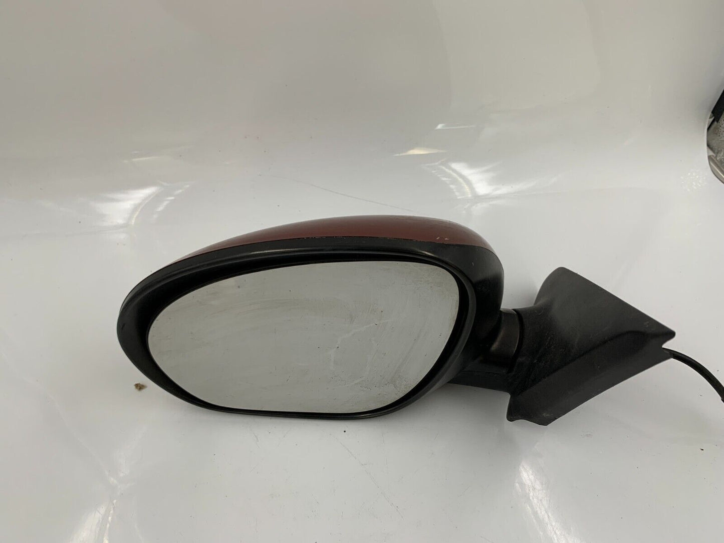 2012-2014 Nissan Versa Driver Side View Power Door Mirror Red OEM C04B12089