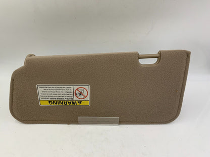 2001-2002 Ford Escape Passenger Sun Visor Sunvisor Brown OEM A01B10025