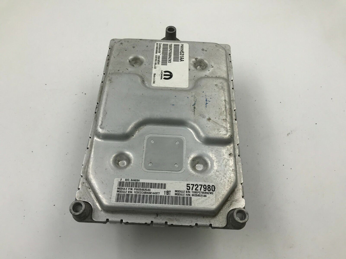 2016-2017 Chrysler 200 Engine Control Module Unit ECU ECM OEM B01B17064