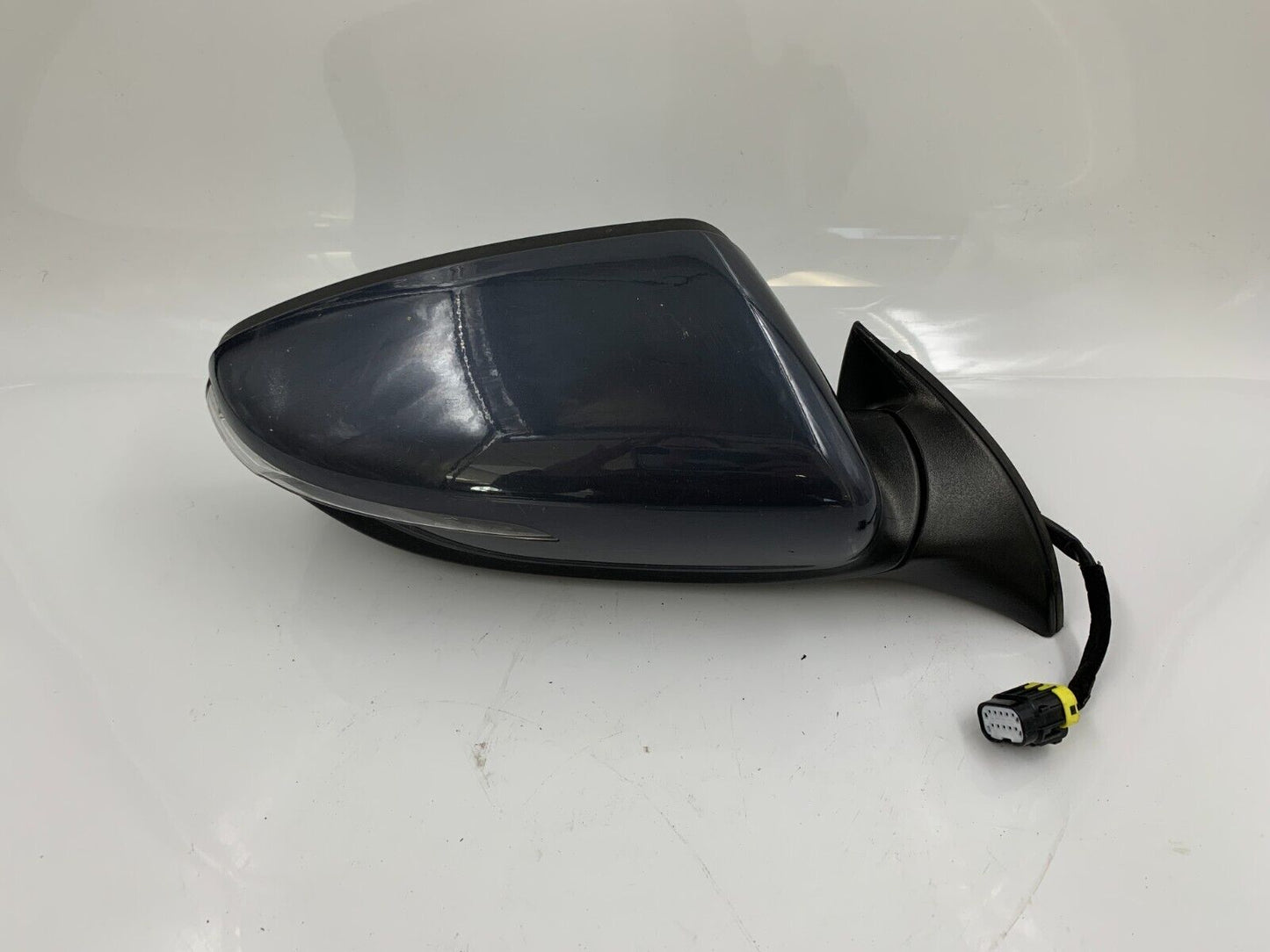 2016-2018 Kia Forte Passenger Side View Power Door Mirror Blue OEM C03B27021