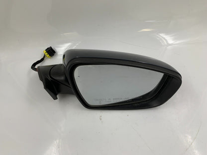 2016-2018 Kia Forte Passenger Side View Power Door Mirror Blue OEM C03B27021