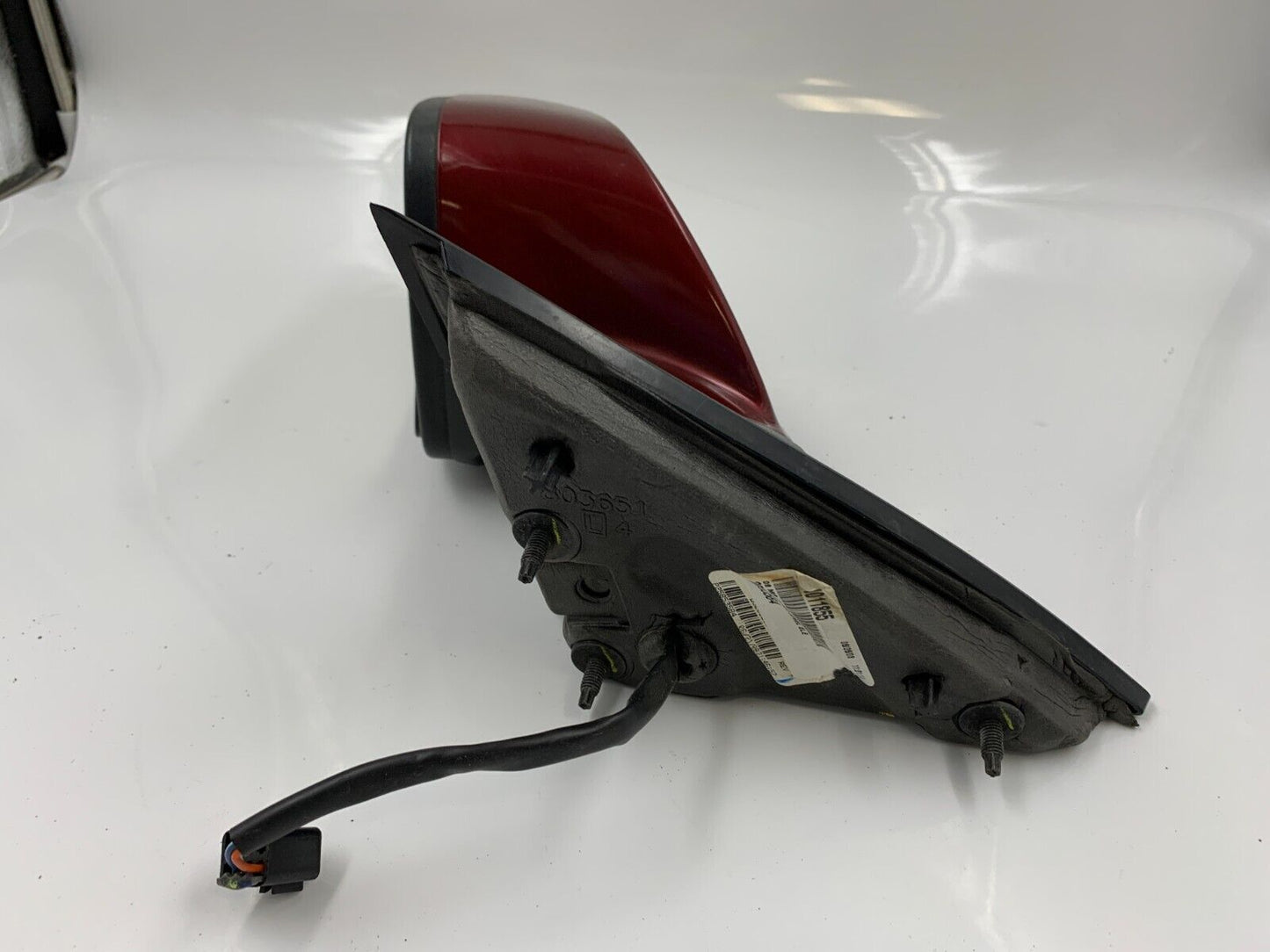 2008-2012 Chevrolet Malibu Driver Side View Power Door Mirror Red OEM E02B14063