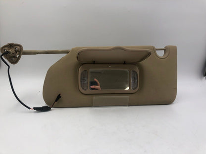 2006-2011 Buick Lucerne Driver Sun Visor Sunvisor Gray Illumination E01B03007