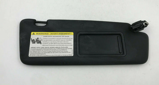 2008-2011 Audi A5 Passenger Sun Visor Sunvisor Black Illuminated OEM G01B24001