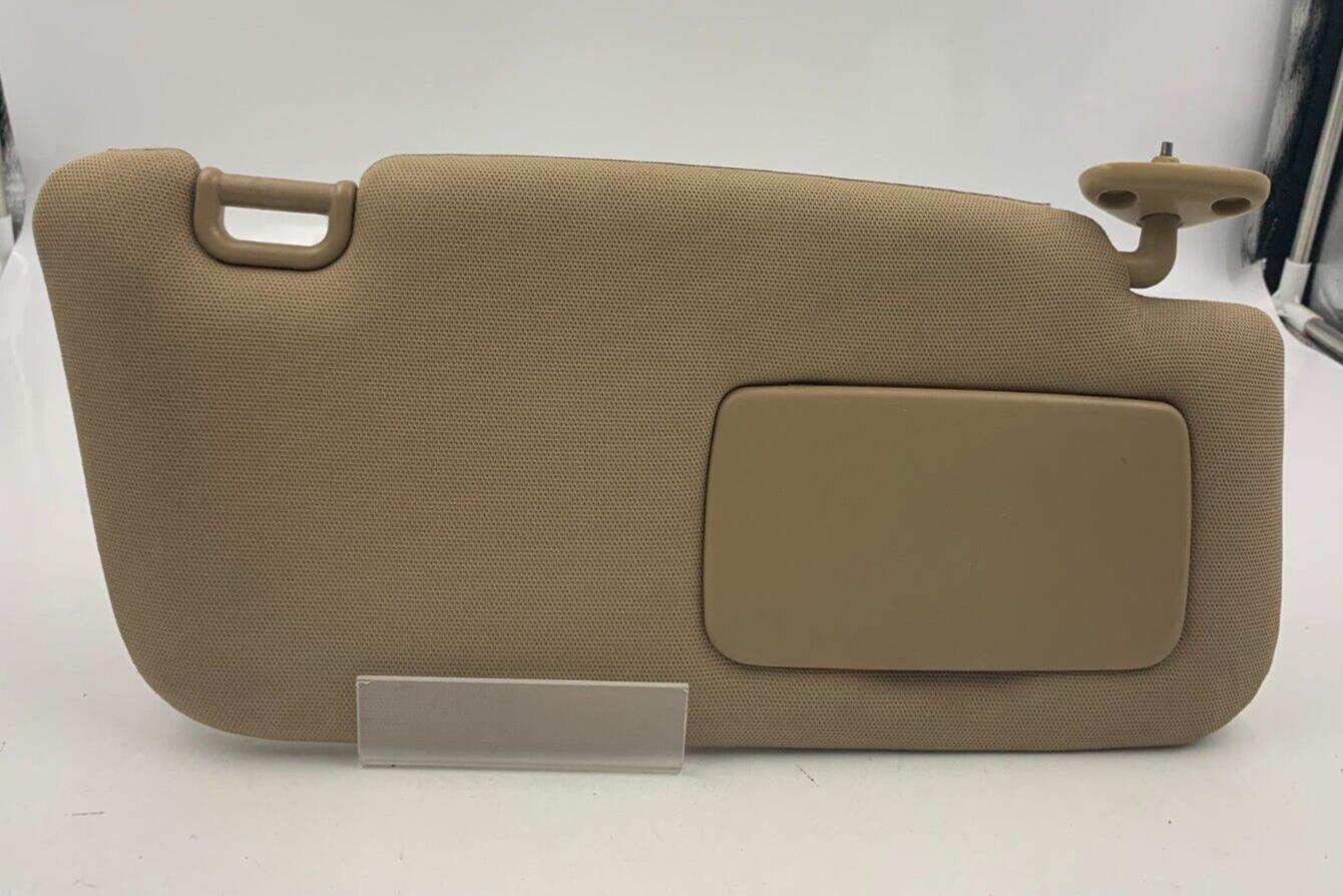 2003-2005 Subaru Forester Passenger Sun Visor Sunvisor Tan C04B49064