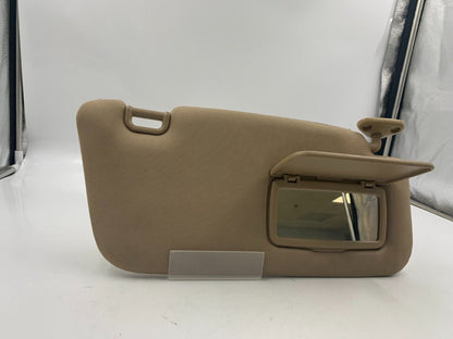 2003-2005 Subaru Forester Passenger Sun Visor Sunvisor Tan C04B49064