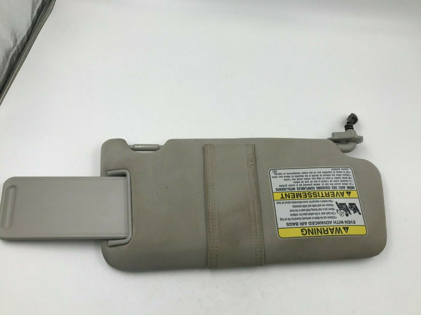 2010-2014 Subaru Legacy Driver Sun Visor Sunvisor Gray Illuminated OEM F01B32004