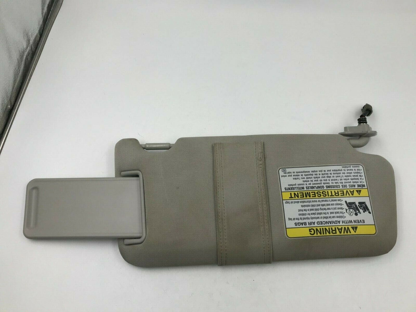 2010-2014 Subaru Legacy Driver Sun Visor Sunvisor Gray Illuminated OEM F01B32004