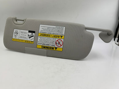 2013-2019 Hyundai Santa Fe Driver Sun Visor Sunvisor Gray OEM D04B22027