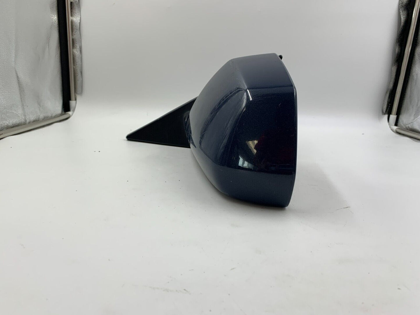 2008-2014 Cadillac CTS Driver Side View Power Door Mirror Blue OEM B02B18038