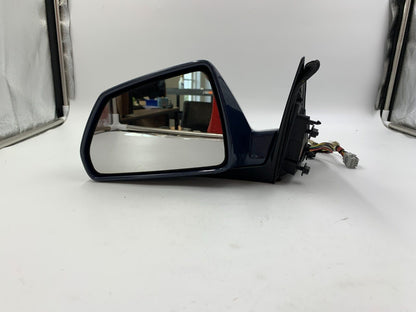 2008-2014 Cadillac CTS Driver Side View Power Door Mirror Blue OEM B02B18038