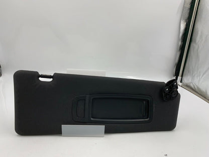 2007-2013 BMW X5 Passenger Sun Visor Sunvisor Black OEM A01B39028