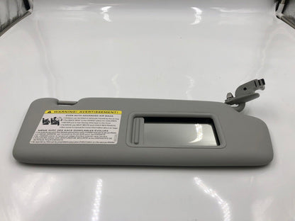 2013-2016 Audi A4 Passenger Sun Visor Sunvisor Gray Illuminated OEM B36009