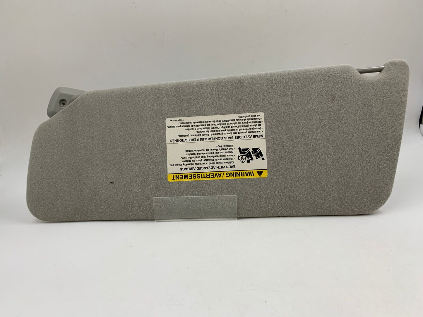 2004-2008 Ford F150 Passenger Sun Visor Sunvisor Gray OEM A04B34023