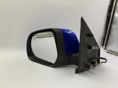 2012-2014 Nissan Versa Driver Side View Power Door Mirror Blue OEM D01B02030