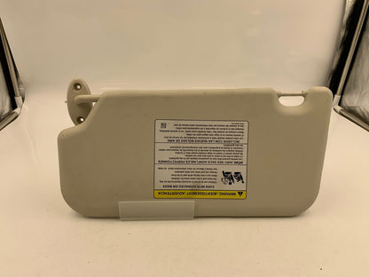 2012-2013 Ford Focus Passenger Sun Visor Sunvisor Ivory OEM E04B24063