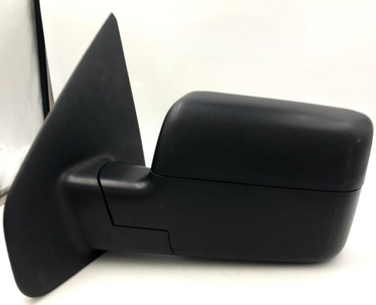 2009-2010 Ford F150 Driver Side View Power Door Mirror Black OEM B02B47018