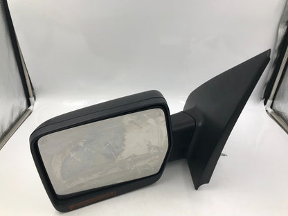 2009-2010 Ford F150 Driver Side View Power Door Mirror Black OEM B02B47018