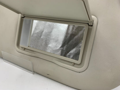 2013-2019 Ford Escape Passenger Sun Visor Sunvisor Ivory Illumination A02B18047