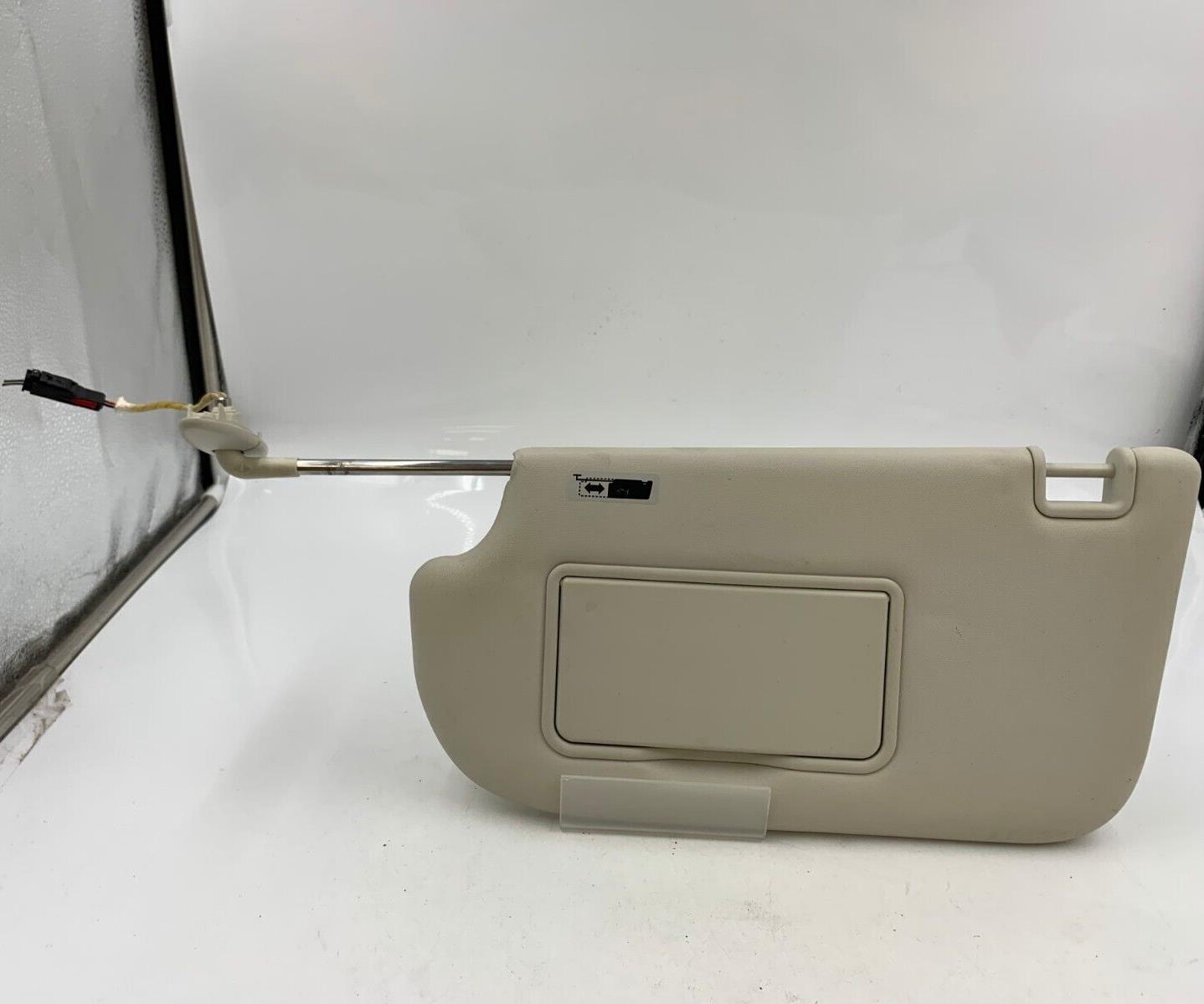 2013-2018 Ford Focus Driver Sun Visor Sunvisor Illumination Ivory OEM D01B04062