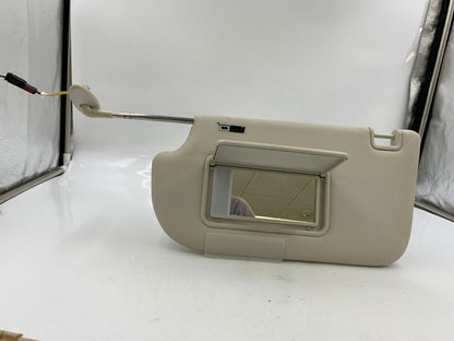 2013-2018 Ford Focus Driver Sun Visor Sunvisor Illumination Ivory OEM D01B04062