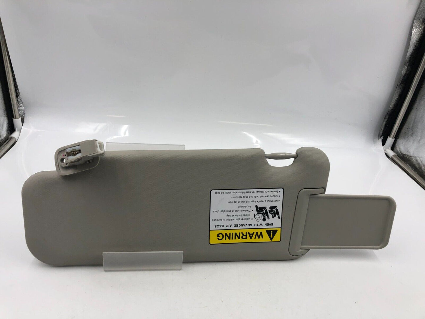 2014-2016 Mazda 3 Passenger Sun Visor Sunvisor Gray Illumination OEM G04B20064