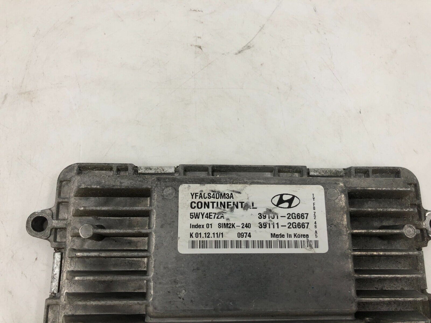 2011-2014 Hyundai Sonata Engine Control Module Unit ECU ECM E01B13052