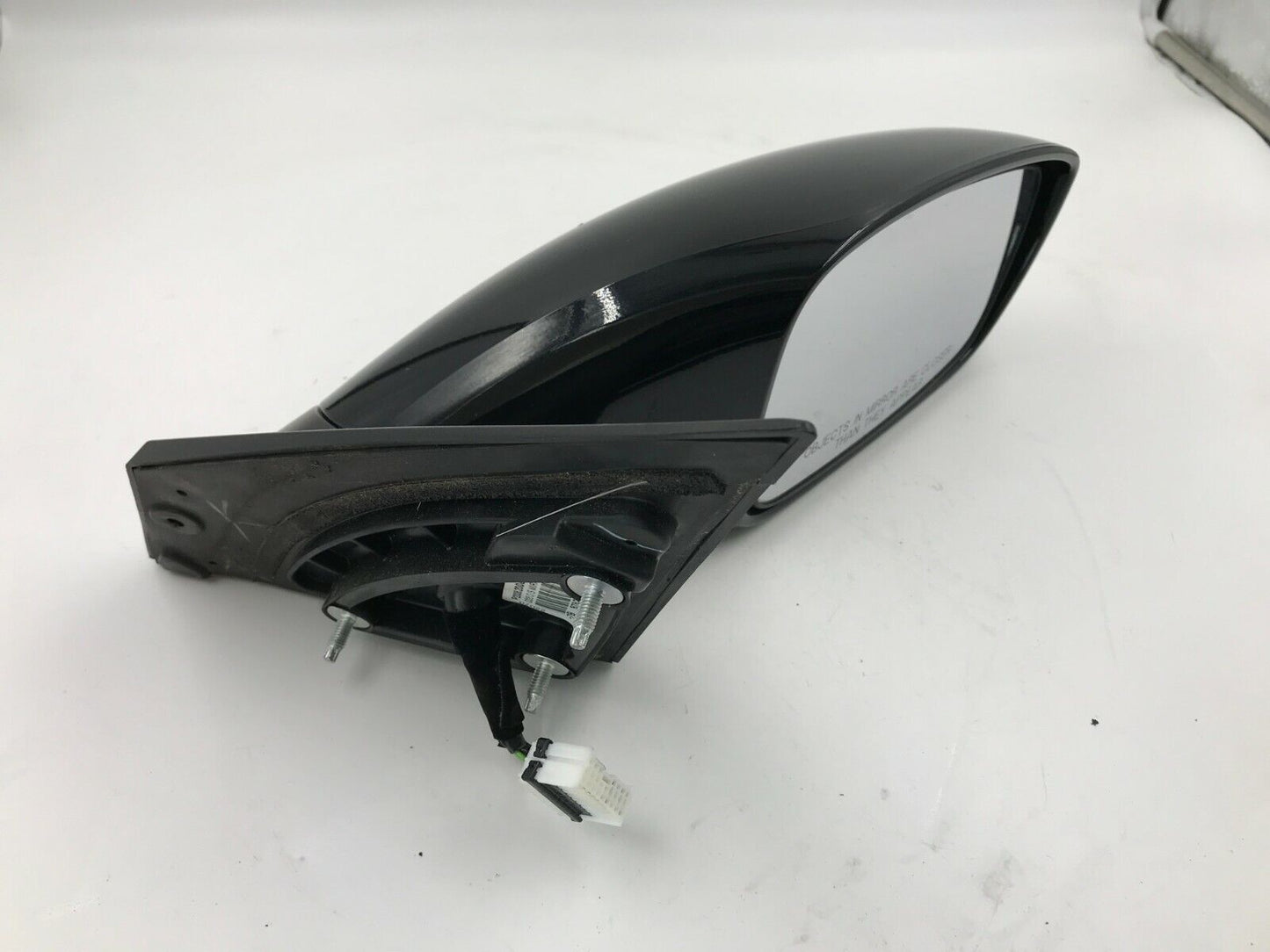 2011-2014 Hyundai Sonata Passenger Side Power Door Mirror Black OEM A01B02082