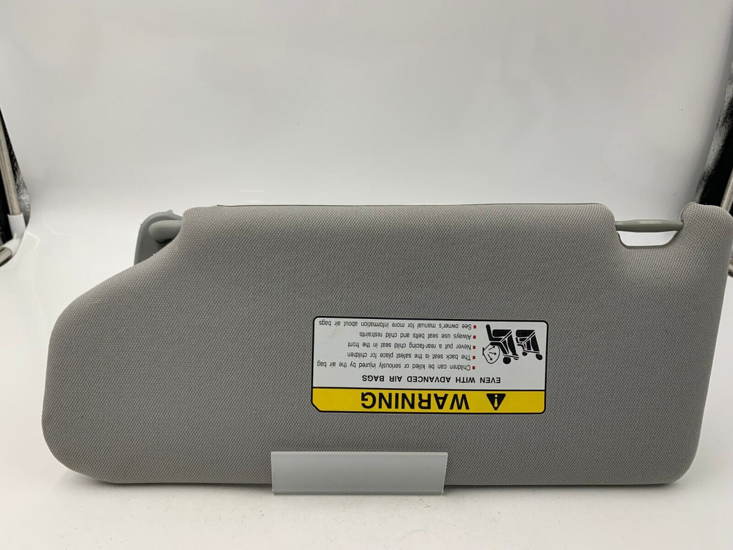 2018 Mitsubishi Outlander Passenger Sun Visor Sunvisor Gray OEM A01B02087