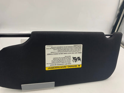 2010-2016 Lincoln MKS Passenger Sun Visor Sunvisor Black Illuminated A01B02088