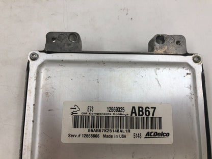 2013-2016 Chevrolet Cruze Engine Control Module Unit ECU ECM OEM A01B19002