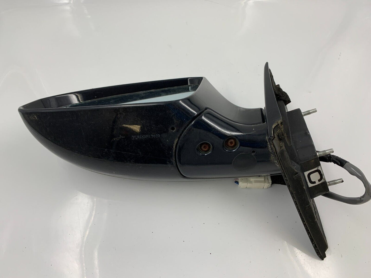 2003-2005 Infiniti FX35 Driver Side View Power Door Mirror Gray OEM D02B14017